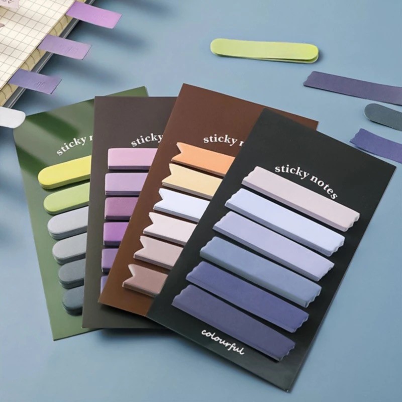 

480Pcs Portable & Practical Sticky Notes - Creative Indication Markers For Students, Index & Note