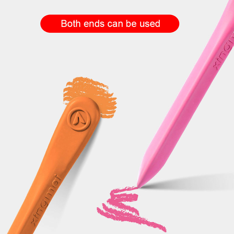 

12/18 Colors Triangular Crayons Safe Non-Toxic Triangular Colouring Pencil For Students Kids