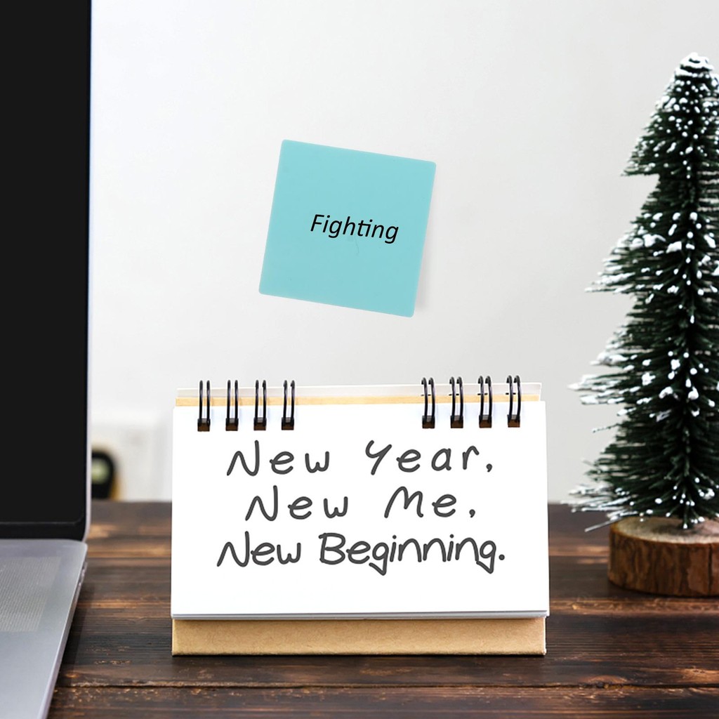 

12Pcs Colorful 3X3 Inches Dry Erase Memo Stickers Office Supplies Self Adhesive Labels Waterproof