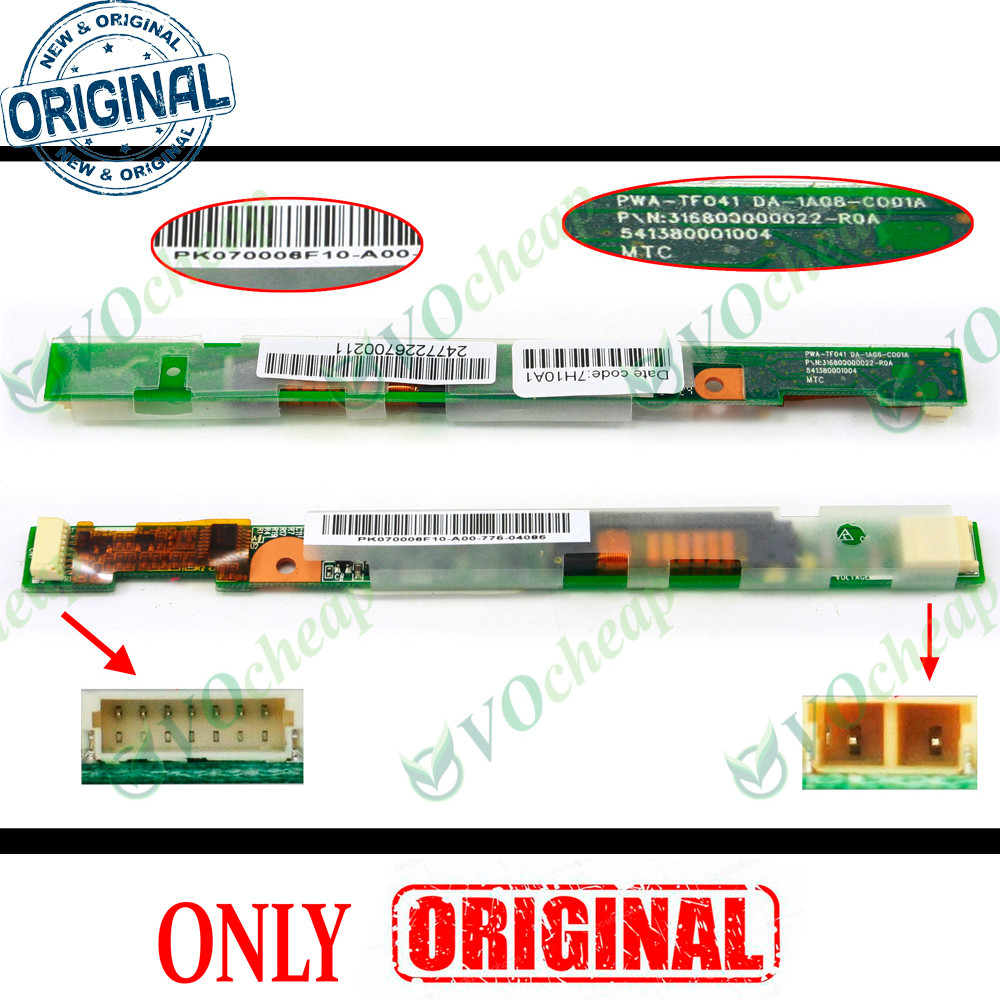 10pcs Matic LCD CCFL Backlight Inverter For HP 500 510 520 Pavilion dv4 CQ40 nx6125 for Toshiba A80 