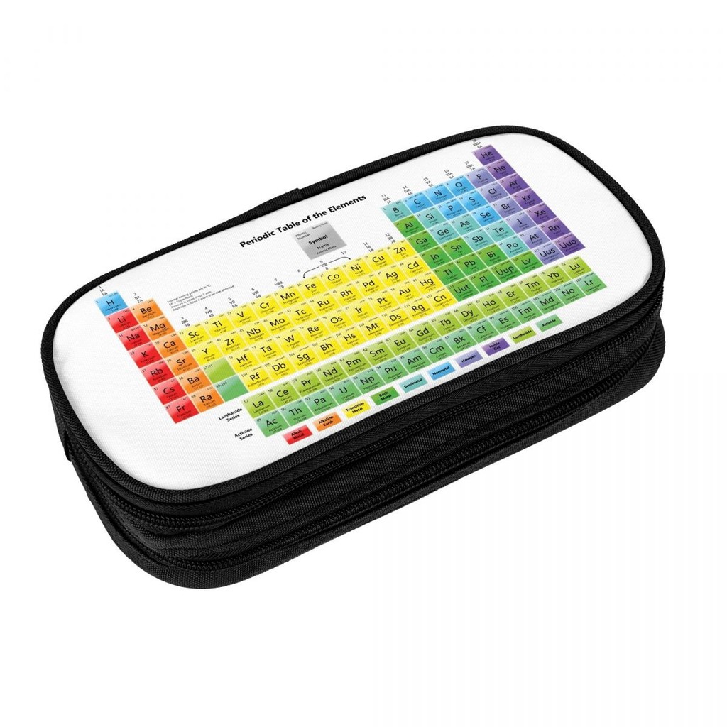 

Periodic Table Of Elements Pencil Case University Pencil Box Girls Boys Zipper Cute School Pencil