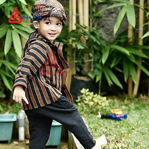 BAJU ADAT ANAK / SURJAN LURIK ANAK / BAJU ANAK LAKI LAKI / SIZE TK SD