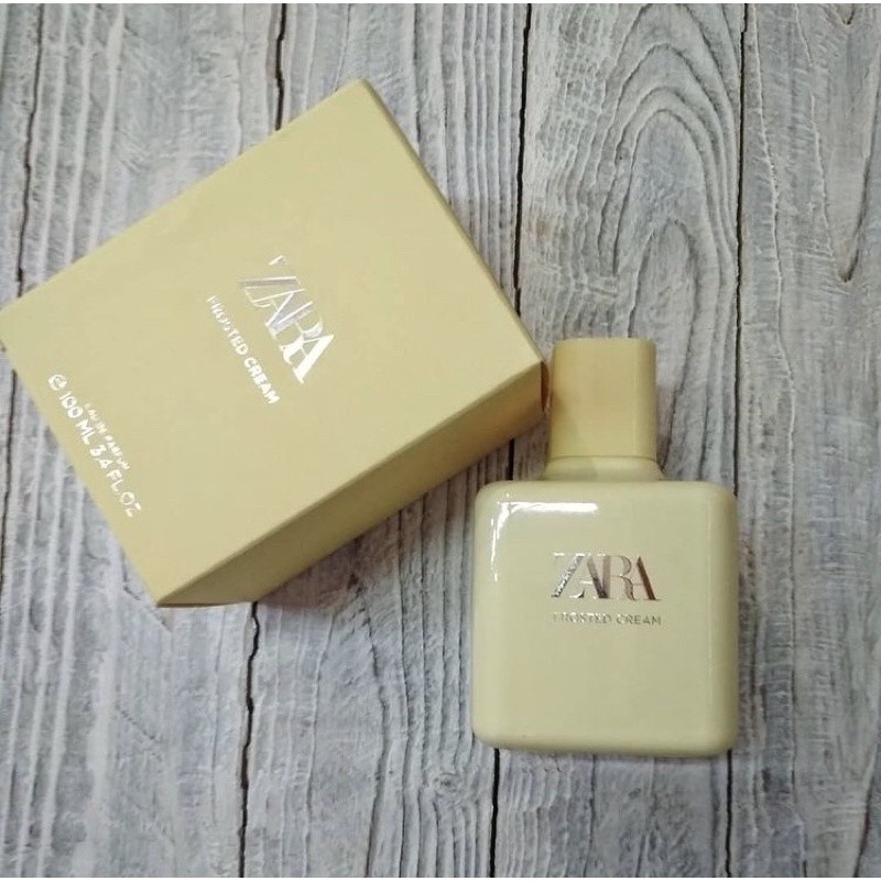 parfum wanita zara frosted cream 2019 EDP 100ml (NON BOX)