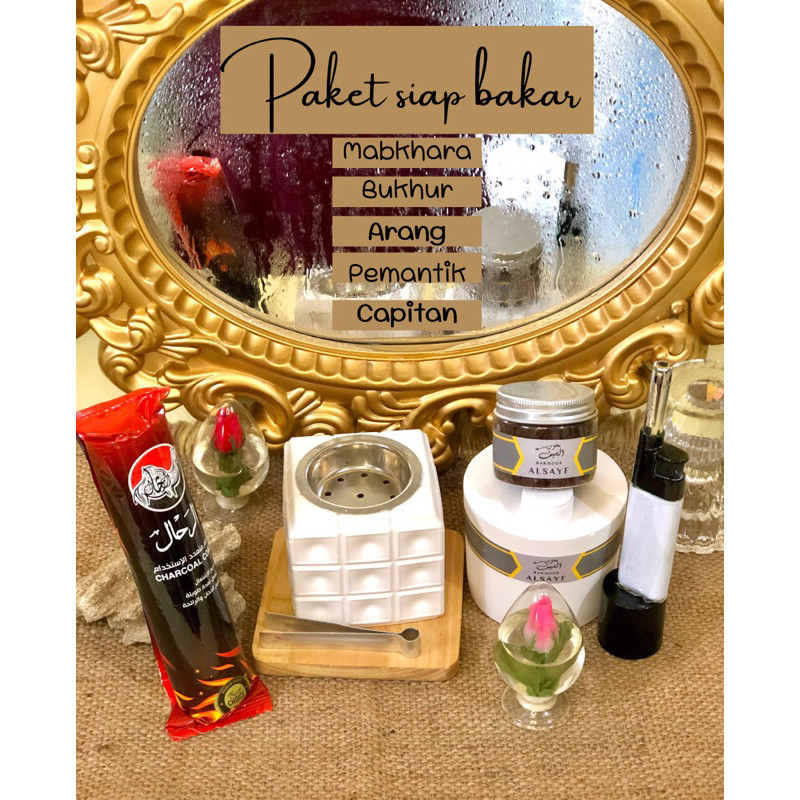 PAKET SIAP BAKAR / PAKET BUKHUR/MABKHARA / PAKET DUPA/ TEMPAT BUKHUR ARAB /PAKET BAKHOOR / PRAPEN