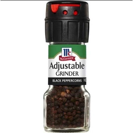

Mccormick Mc Cormick Black Peppercorn Grinder Lada Hitam Bumbu Masak