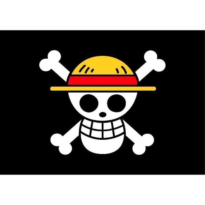HARGA SPESIAL BENDERA ONE PIECE BENDERA LOGO BAJAK LAUT ONE PIECE FLAG JOLLY ROGER ONE PIECE