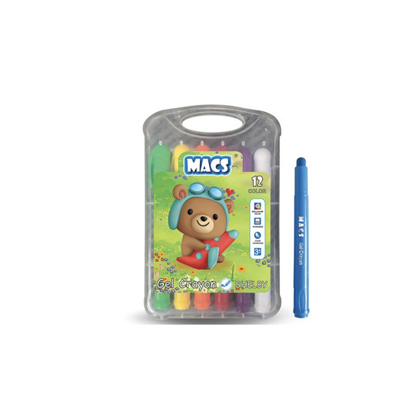 

MACS GEL CRAYON 12 COLOR