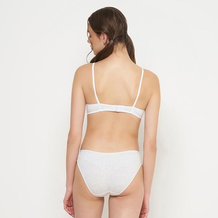 Aluna- Young Hearts Cotton Basic Junior Bra Y02-19999Agry - Grey