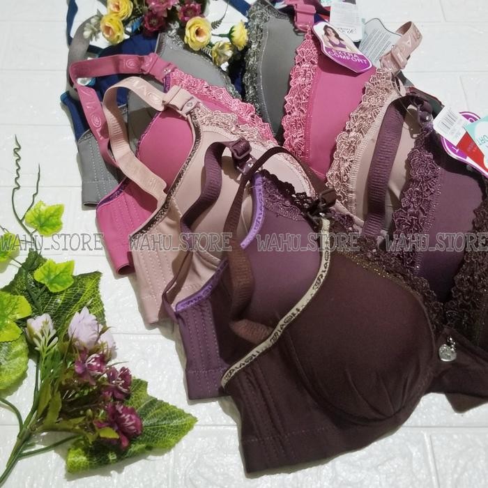 Lovina- Bh Bra Wanita Piaoli Super Soft Extra Comfort Size 36