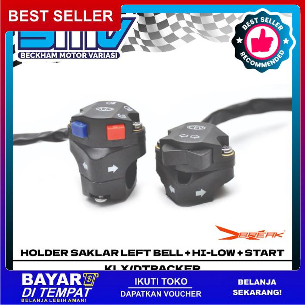 FREE ONGKIR HOLDER SAKLAR X-BREAK LEFT BELL+HI-LOW+START KTM BISA COD