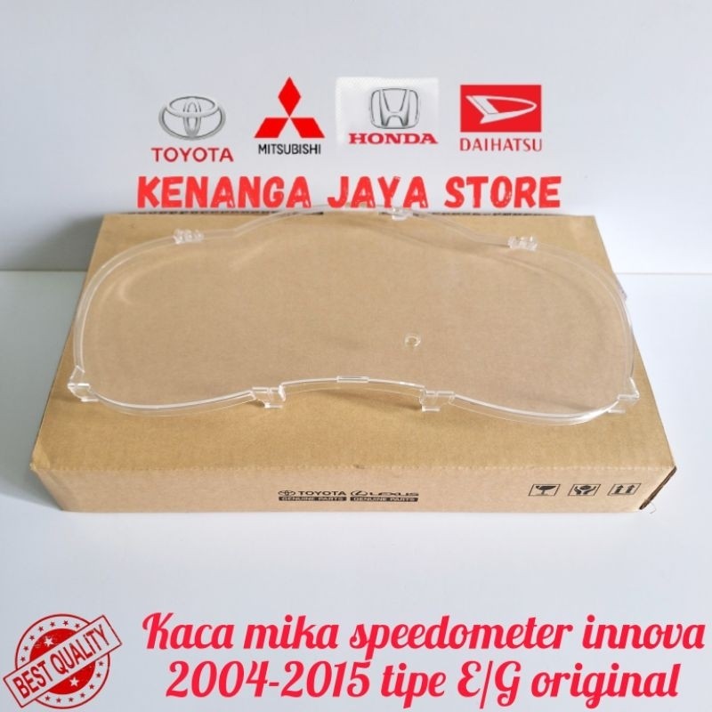 kaca mika speedometer innova tipe E / G 2004-2015 original