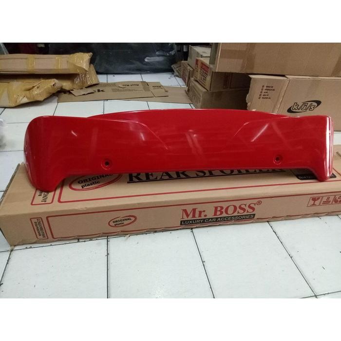 Spoiler Agya Ayla Trd Plastik + lampu