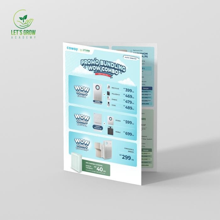 

browsur coway berbahan art paper