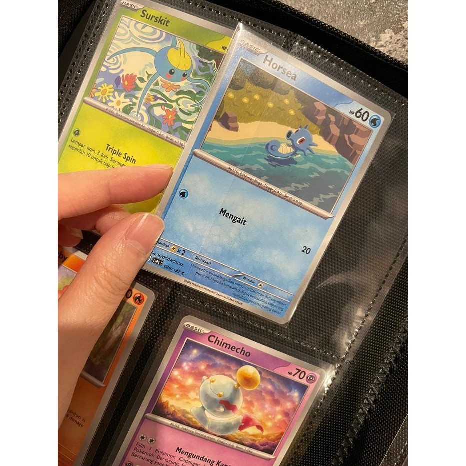 

HICE Premium Zip Album Card Binder 12 Pocket Binder Kartu Pokemon Magic One Piece Flesh and Blood