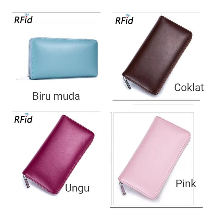 

DOMPET KARTU CARD HOLDER RFID 6662 KULIT BERKUALITAS 36 SLOT KARTU