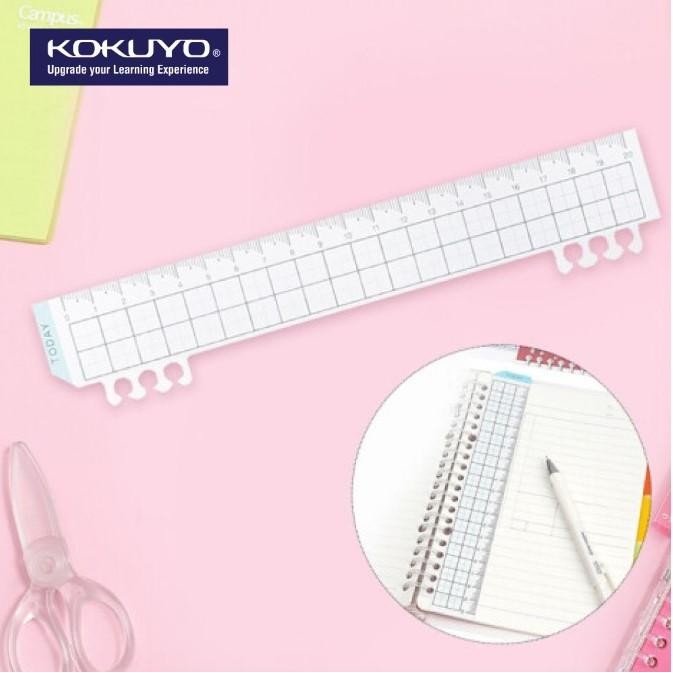 

Kokuyo Loose Leaf Accessories Bookmark Ruler WSG-RUT82 20cm