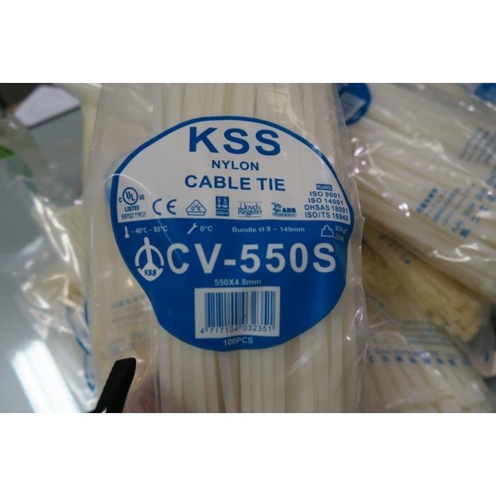 

KABEL TIES / KABEL TIS / CABLE TIE CV550S KSS 55CM CV550S TEBAL 4.8