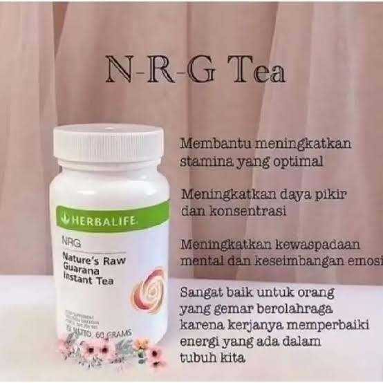 

Teh Energi Herbalifee NRG Instan Tea