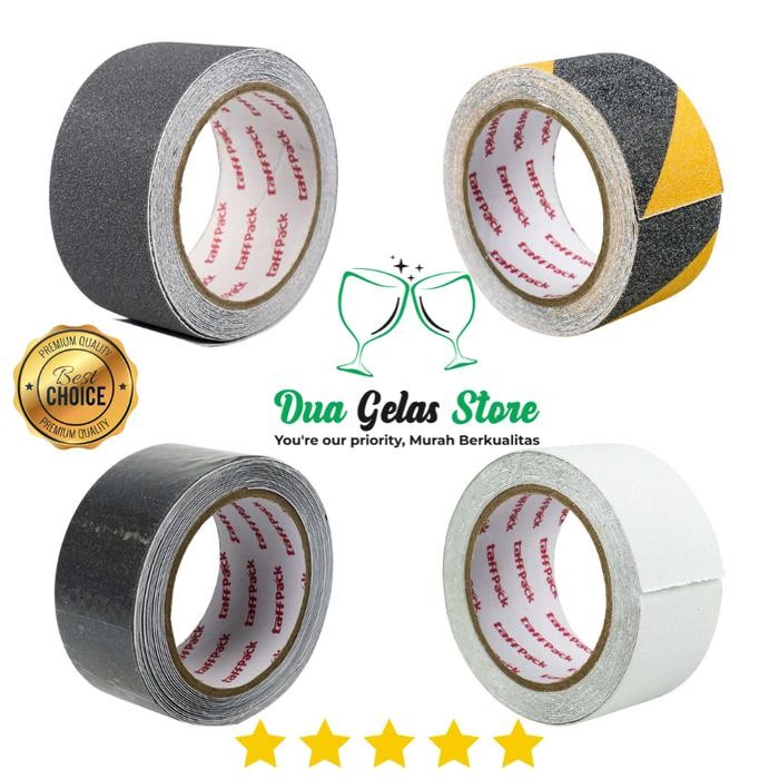 Tape Selotip Stiker Lakban Safety Grip Anti Slip Tangga Lantai Mandi