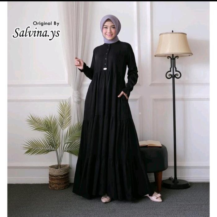 Blumjean- Salvina Gamis Rayon Twill Uniq Best Seller