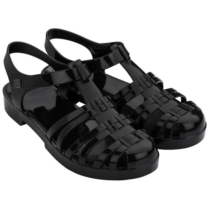 Zaxy Be Yourself Ad Black / Sepatu Jelly Wanita