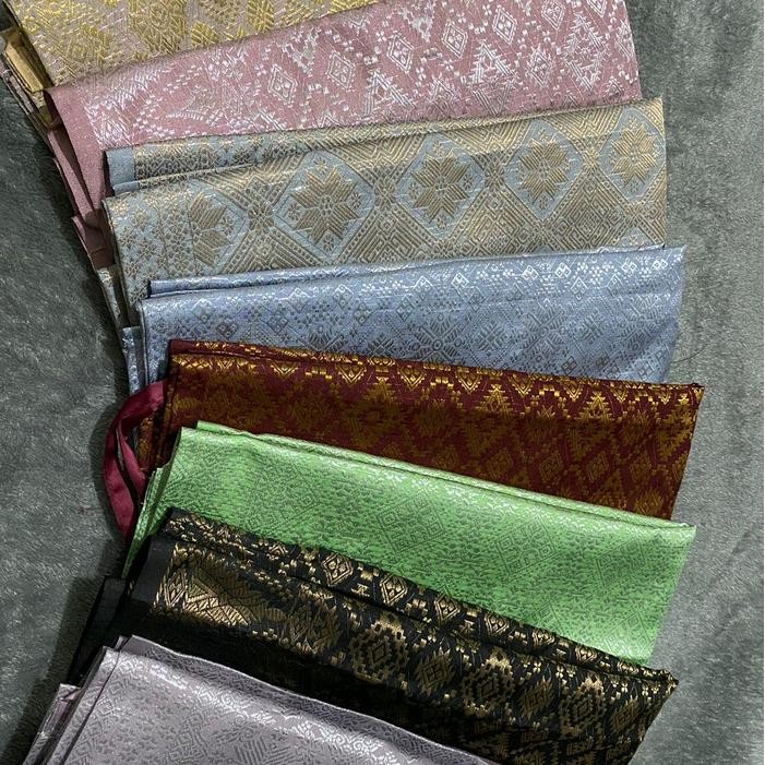 Trenatik- Rok Lilit Songket Palembang _Rok Songket Palembang _Bawahan Kebaya Bawahan Kain Rok