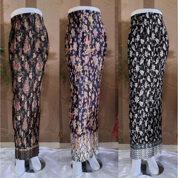 Trenatik- Rok Plisket Panjang / Rok Setelan Kebaya / Rok Plisket Murah