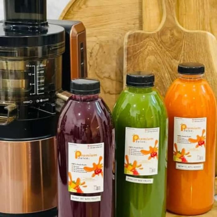 

premium /cold-pressed juice bit/pokcoy/wortel mix fruits 1000ml