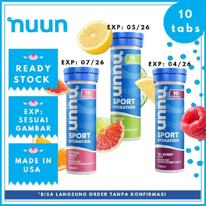 

Nuun Hydration Sport isi 10tabs
