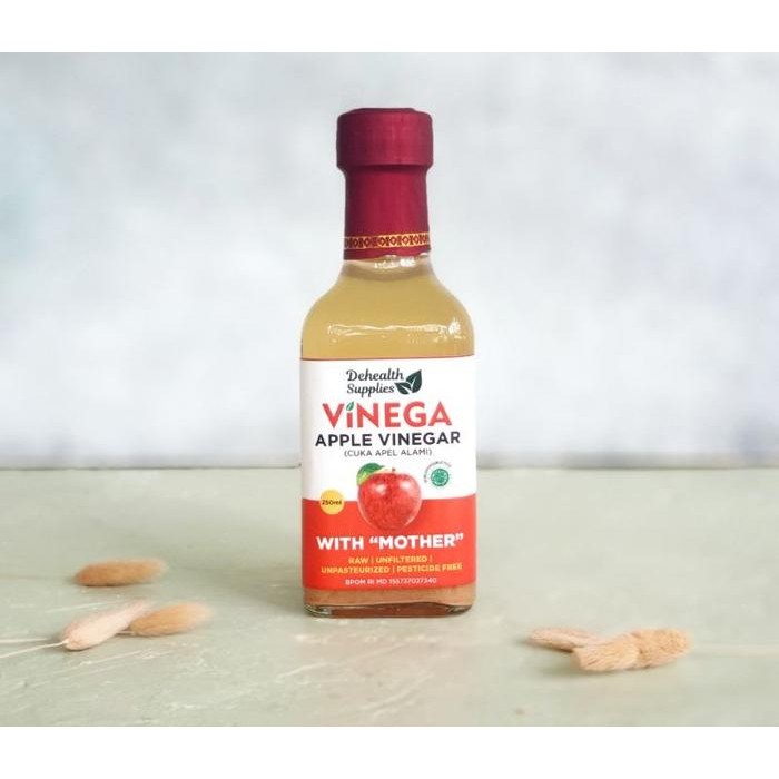 

Cuka Apel Finega Vinega Apple Cider Vinegar Dehealth Supplies