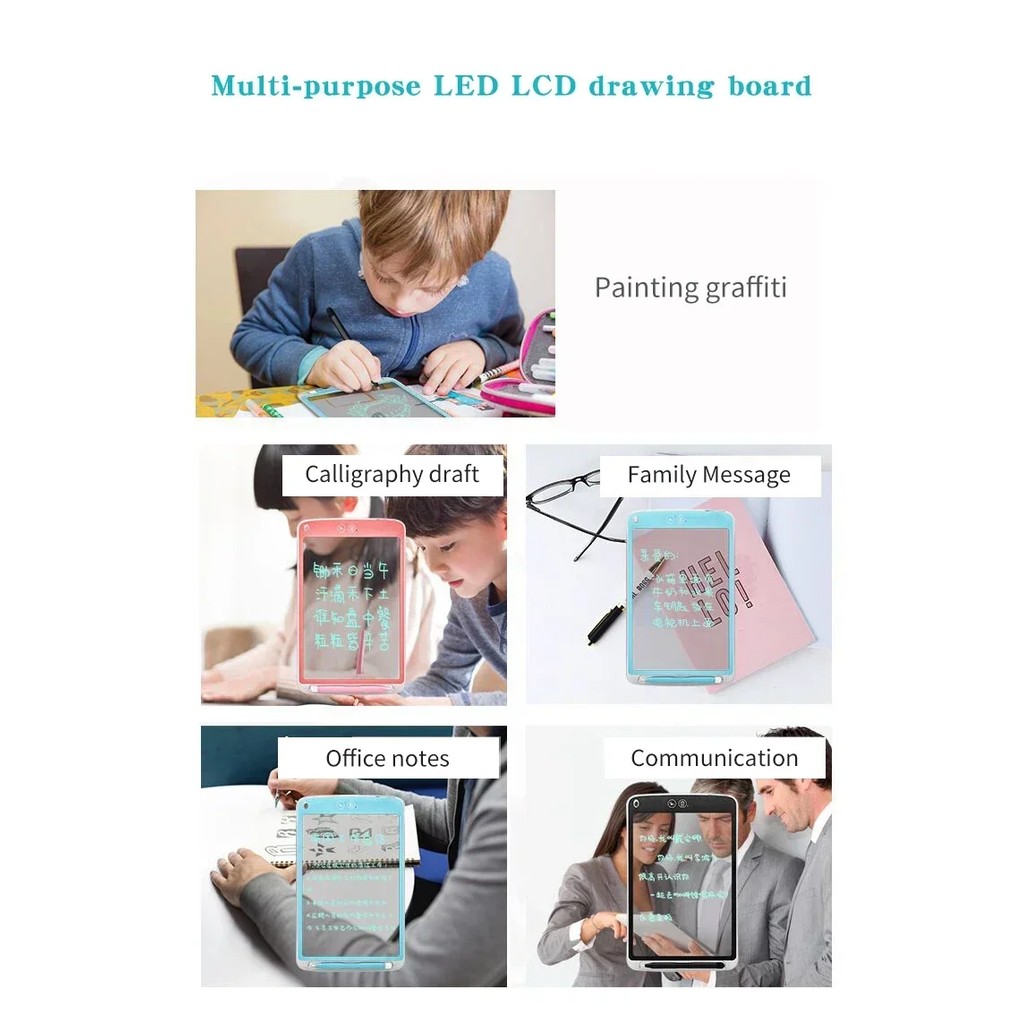 

Toys For Children 4.4Inch Electronic Drawing Board Lcd Screen Writing Digital Graphic Drawing