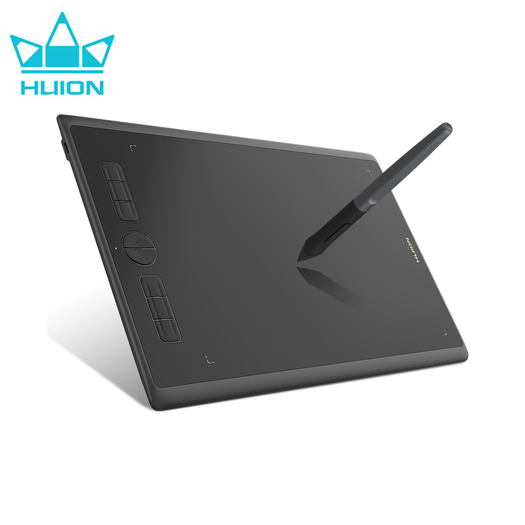

Huion Inspiroy H610X Graphics Tablet Tilt Function Battery Free Digital Pen Tablets Support Pc