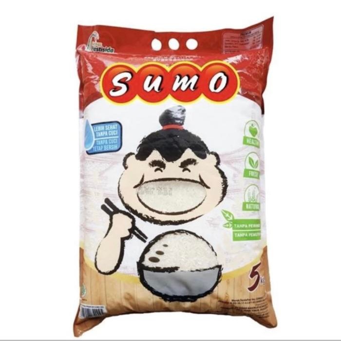

BERAS SUMO PREMIUM KEMASAN MERAH 5KG