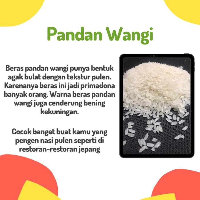 

BERAS BULAT PANDAN WANGI CAP BMW 10KG