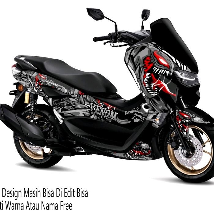 Yukngegas Striping Stiker Decal Full Bodi Nmax 2020-2022 Motif Venom