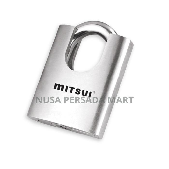 TERBARU Mitsui MUPL 65 Gembok Baja Anti Karat Anti Maling Pengamanan Ekstra
