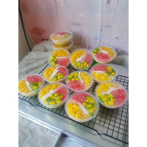 

puding es teler cup isi 6 cup