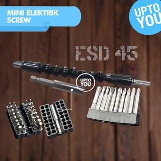 Auradeko Rechargeable Mini Elektrik Screwdriver - Obeng Mini Elektrik