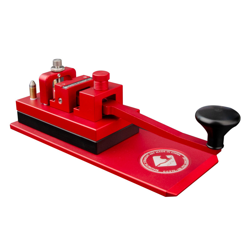 Aluminium Alloy Magnetic Key HF Shortwave CW Morse Code For Amateur Radio Hand Key Morse CW Telegrap