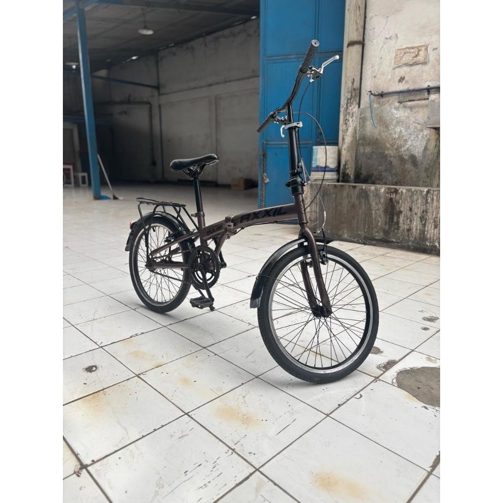 Sepeda Lipat Dewasa Folding Bike Anak Axxil 20 Inch