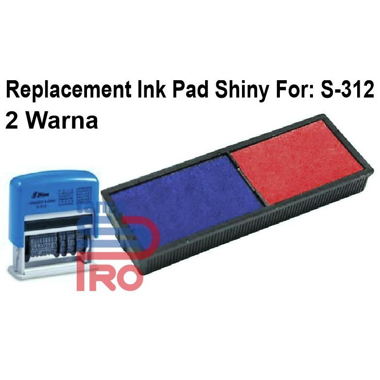 

[READY] Replacement Ink Pad Shiny 2 Warna/ S-310,S-311/S-312/S-313/S-314 (TANPA WARNA)