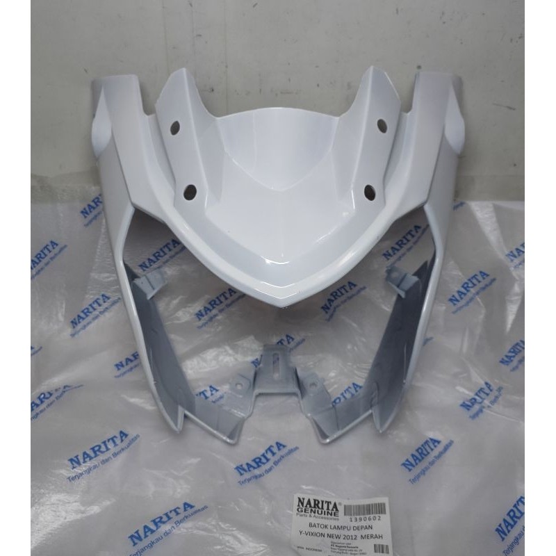 Batok Lampu Depan Yamaha Vixion New 2012 NVL Putih Narita