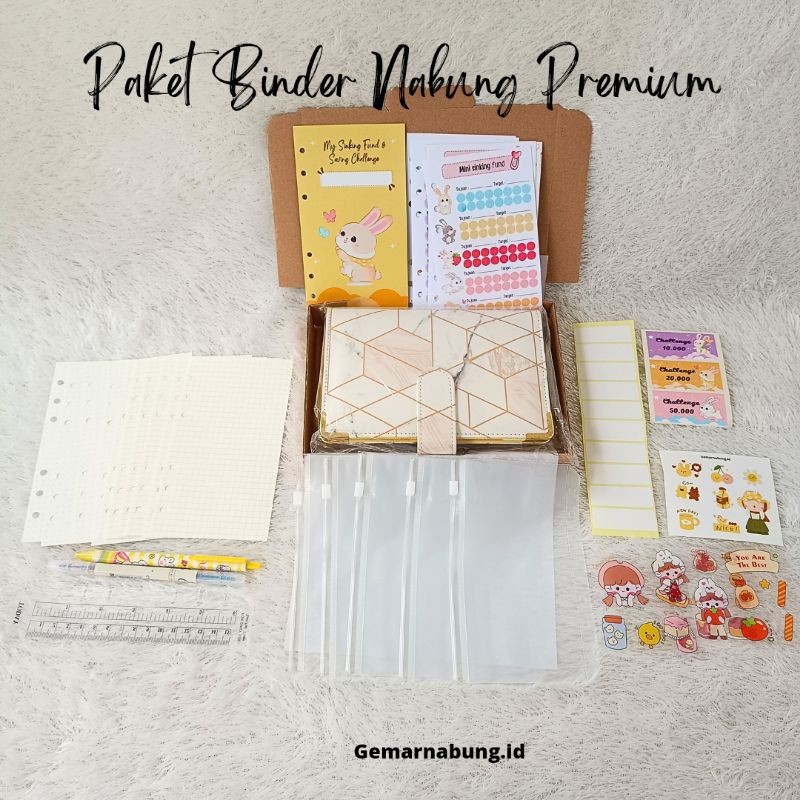 

[READY] Paket Binder Nabung Lengkap Premium