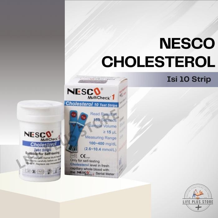 Strip Nesco Kolesterol / Stik Nesco Kolesterol Strip Kolesterol Nesco
