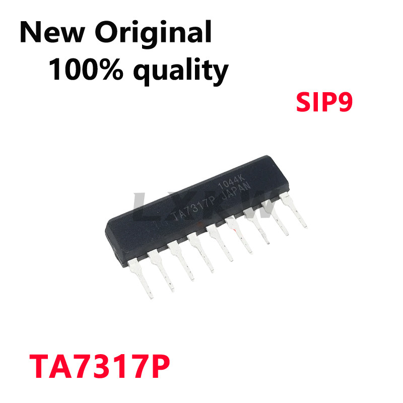 IMPORT 5-10/PCS NEW ORIGINAL TA7317P SIP9 POWER AMPLIFIER PROTECTION CIRCUIT SPEAKER CHIP 