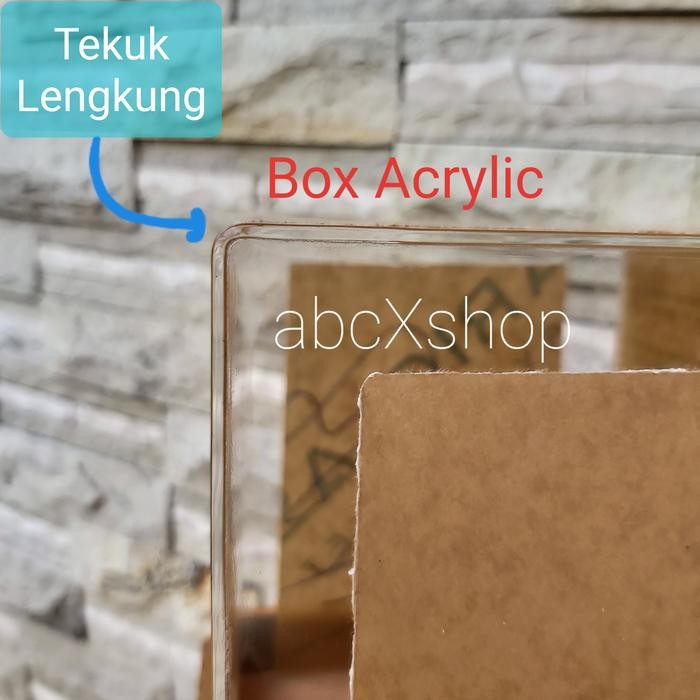 [PO-B] Nampan Box Akrilik Baki Hantaran Seserahan Sangjit - ANEKA SIZE