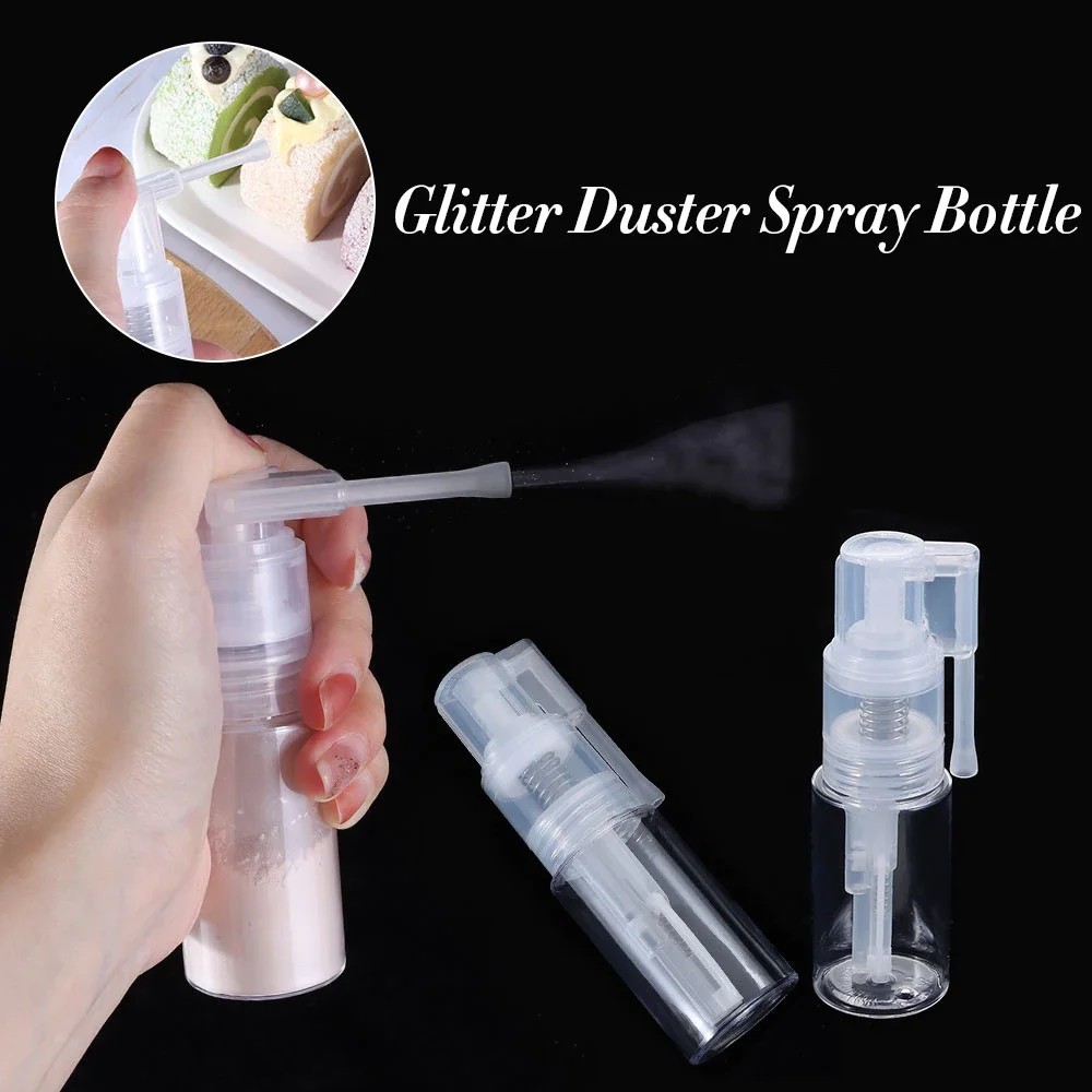 14/35ML Powder Spray Bottle Empty Plastic Powder Atomizer Bottle Travel Sprayer Talc Emulsion Spray 