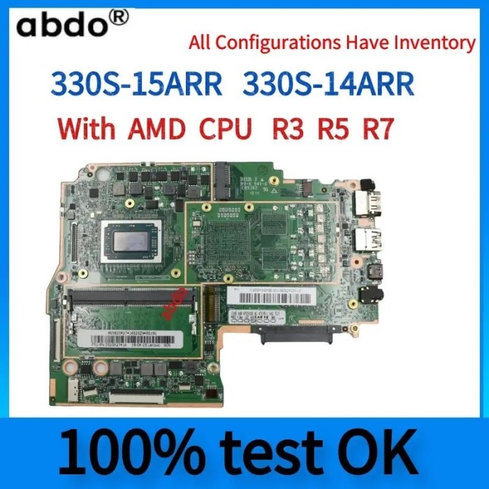 330S For ideapad 330S-15ARR 330S-14ARRLaptop Motherboard.With AMD