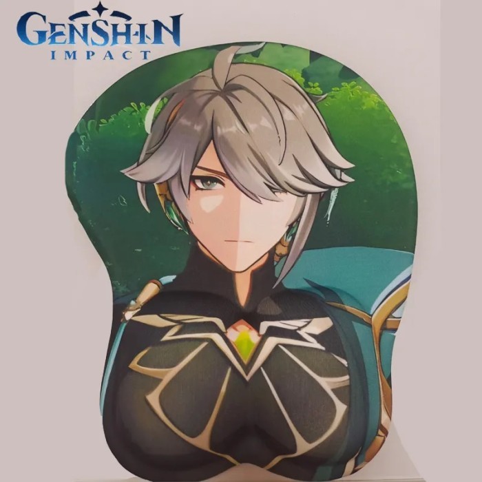 3D Game Genshin Impact Mouse Pad Kamisato Ayato Xiao Zhongli