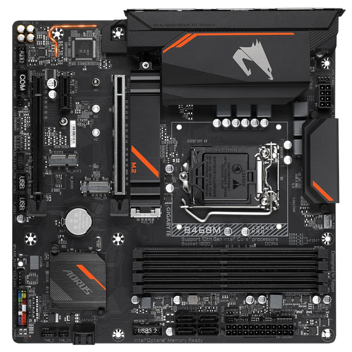 Used Gigabyte B460M AORUS PRO motherboard DDR4 128GB PCI-E 3.0 M.2